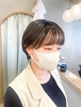 ロンドアジュール 横浜(Lond azur) トレンドインナーカラーとショートでイメチェン