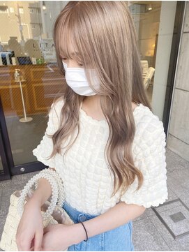 リタ(LITA) 【LITA】ハイトーンミルクティーベージュカラー