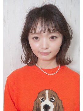 ティアラ 桜木町(TIARA) ウルフレイヤー/20代/30代/ミディ/外ハネミックス