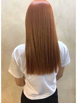 オーストヘアーリズ(Aust hair Liz) ダブルカラー＊orange