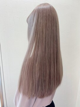 ヘアーワークス ボナ(HAIR WORKS bona.) 似合わせカット×髪質改善ケア28【シャンパンゴールド】