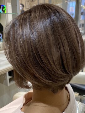 アフェクト 上大岡(affect) 前髪/マチルダボブ/ピンクベージュ/インナーグレージュ/上大岡