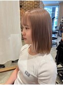 枚方樟葉ハイトーンボブ