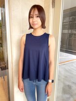 ニューポリシー(NEWpOLICY)&nbsp;ボブ/ベージュカラー/髪質改善