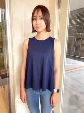 ニューポリシー(NEWpOLICY) ボブ/ベージュカラー/髪質改善