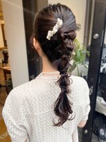 ティダスマイル(tida smile)&nbsp;ヘアアレンジお客様スタイル