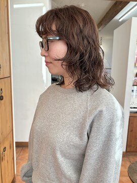 ラパンセベージュ(LA PENSEE BEIGE) LA PENSEE / beige 田川 / ウルフ風ナチュラルパーマ