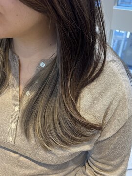 ネオリーブギンザ 銀座店(Neolive GINZA) ロングヘア　インナーカラー　【銀座】福田