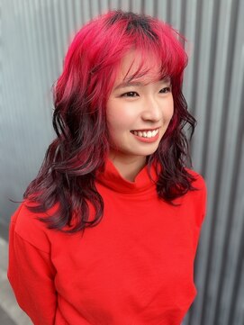 ボックスミコ(Box mico.) 流行りのレッド×ルーツカラー