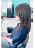 ユーフォリア大人可愛いグレージュカラーレイヤースタイル