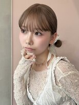 ソル ジングウマエ(SOL JINGUMAE)&nbsp;ミルクティーベージュダブルカラーインナーカラーケアブリーチ