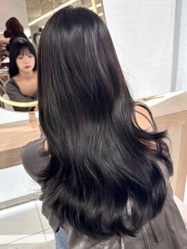 エジョン 三鷹店(Aejon) レイヤーロング/ヘルシースタイル/韓国ヘア/ベビーピンク/吉祥寺