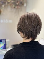 アローム(alom)&nbsp;ホワイトグレージュ/デジタルパーマ/チェリーブラウン/茅ヶ崎