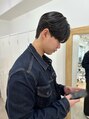 メゾン(Maison) ナチュラル毛流れスタイル×ダウンパーマ。さらっと仕上げが◎
