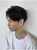 センターパート ハンサムショート30代、40代、50代