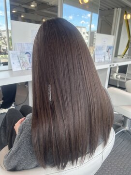 ヘアーアート リオン バイニューヨークニューヨーク(hair art Le Riow byNYNY) イルミナカラー×モカベージュ