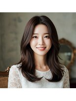 コトナ 越谷店&nbsp;ブラウンカラー×ロングスタンプ