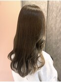 ブリーチなしオリーブベージュ