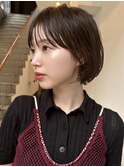 ボブパーマ/ワンカール/イメチェン/クセ毛風パーマ