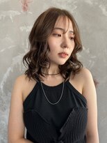 ナービス(NARVIS)&nbsp;艶髪ウェーブ/髪質改善/透明感カラー/ブラウンベージュ