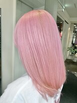 ダブル アンダーバー サロン(W_SALON) 【W_SALON 河原町】ペールピンク/髪質改善