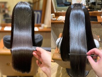 アルバ 宇都宮市(Alba)の写真/自然な艶髪で、上品トレンドヘアを実現！より美しく輝くあなたへ。大人女性の魅力を引き出します☆