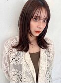 ロングレイヤー/顔まわりレイヤー/レイヤーカット/ウェーブヘア