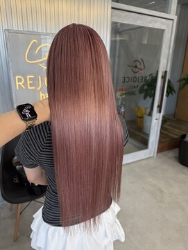 リジョイスヘア レイ(REJOICE hair Lei) ピンクカラー