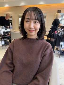 エアー 銀座(air) ★岡田有加★似合わせ★銀座★ふんわりレイヤーミディ