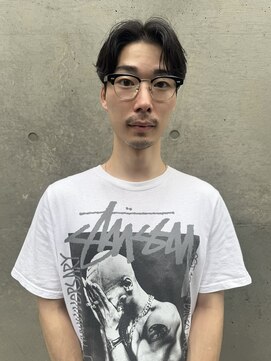 ランズサンズ 表参道(runsuns) メンズカットパーマ/メンズパーマ/学割U24/センターパート