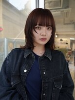 ノラ シブヤ(NORA)&nbsp;r11ハッシュカットミディアムレイヤーボブウルフボブレイヤー