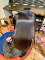 ダアッカ(da acca)&nbsp;【髪質改善、ナチュラルブラウン】河原町/三条/縮毛矯正/艶髪