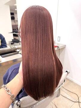 ディジョン(Dijon) 韓国顔まわりレイヤーカットグレージュオリーブベージュブラウン