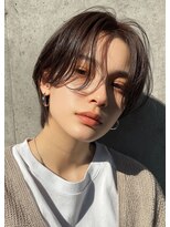 バイエイト(X８)&nbsp;マッシュショート前髪長めハンサムショート黒髪ショート