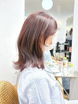 ティエラ 原宿 表参道(Tierra)&nbsp;【Tierra美侑】くびれヘア×ピンクブラウンで春ヘア