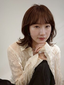 エディット トウキョウ(e.dit tokyo) 【e.dit tokyo miu】レイヤーカット顔周りカット透明感カラー