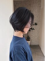 トップヘアー スパアンドリラクゼーション 安城(spa&relaxation)&nbsp;ハンサムショート髪型20代30代40代前髪あり前髪無し面長丸顔