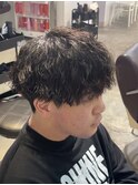 ツイストスパイラル 刈り上げマッシュ