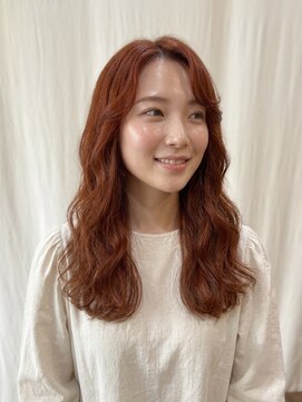 ココカラヘアー ニコ(cococara hair nico) アプリカットカラー/ロングヘア