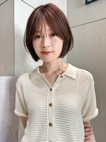 シンス 銀座(since)&nbsp;ショートボブ/丸みボブ/小顔ショート/顔周りカット/似合わせ