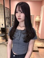 ロチカバイドールヘアー 心斎橋(Rotika by Doll hair) ラベンダーグレージュ×レイヤーカット