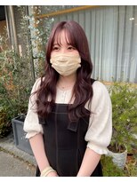 メルク ユニ(merc.uni)&nbsp;ピンクベージュ似合わせカット