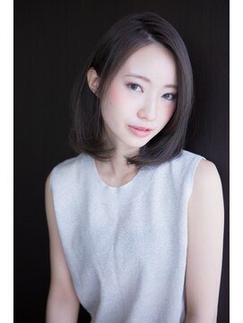 マハロ(MAHALO) 黒髪クールボブ