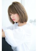 【Un ami】 大人かわいい 小顔ミディアムボブ 松井幸裕