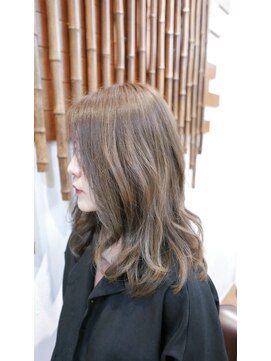 美容室 バンブー(BAMBOO) バレイヤージュ