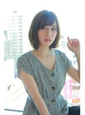 大人可愛い、色気、小顔カットひし形シルエット【錦糸町】