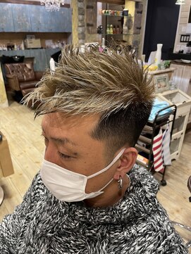 ビューティーワークスループライン(beautyworks LoopLine) エッジのきいたジェットモヒカン☆