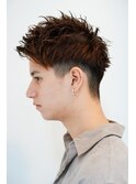ソフトフェード、フェード、コンマヘア、くすむブルー