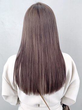 アイティーバイアルバム 八王子店(IT by ALBUM) モカベージュ_Aラインボブかきあげロング_ba320522