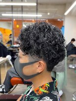 ベルクープス 天王寺店(Belle Coupes) 【Bellecoupes】平田澄香 スパイラルパーマ ツーブロック